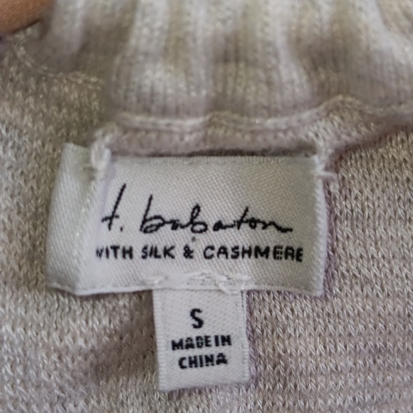 Aritzia Babaton ivory silk cashmere blend tunic - Picture 4 of 6